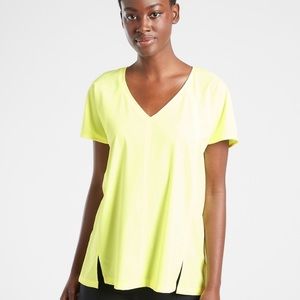 Athleta Boulevard V-Neck Tee